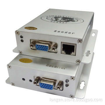 300m Use UTP Cable to VGA and Audio Signal Extender, Using Single CAT5/CAT5E/CAT6 Cable to Extend